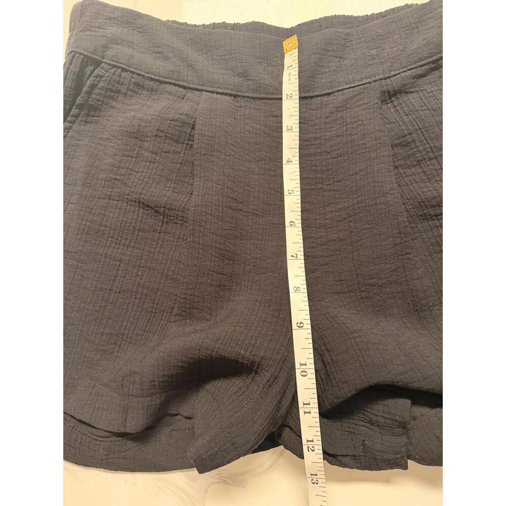 a new day Black Textured Lounge Shorts Women’s Medium NWOT - Picture 5 of 6